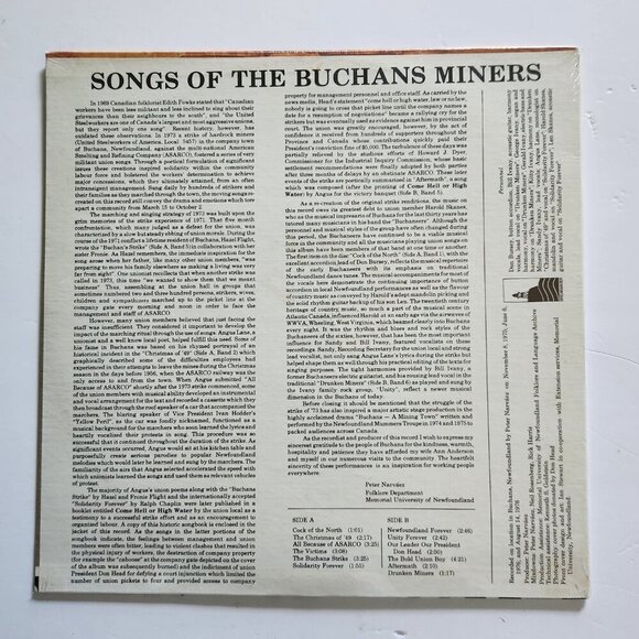 United Steel Workers of America Local 5457 Lp Record Come Hell or High Water New - Picture 4 of 9